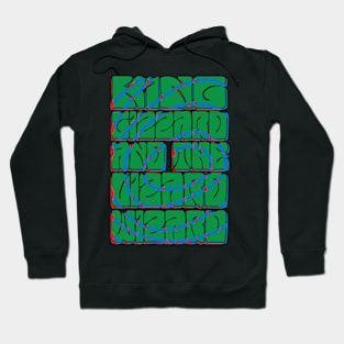 King Gizzard & the Lizard Wizard // Typography Design Hoodie